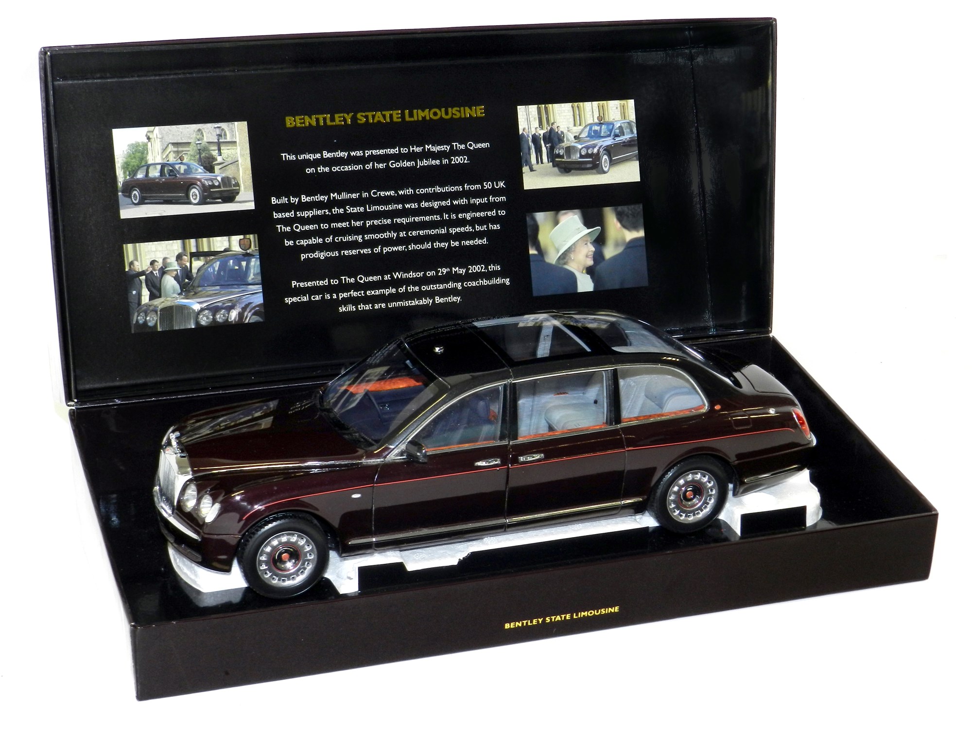 Lot 296 - Minichamps 1/18th HM The Queen's Bentley