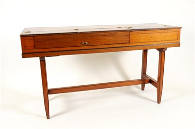 Lot 576 - An 18th century mahogany cased square piano by Johannes Pohlman, London