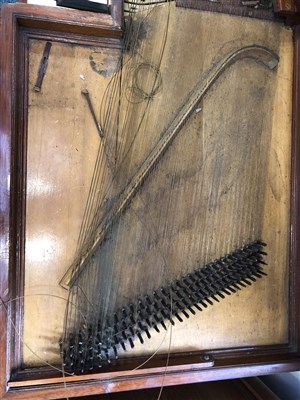 Lot 576 - An 18th century mahogany cased square piano by Johannes Pohlman, London