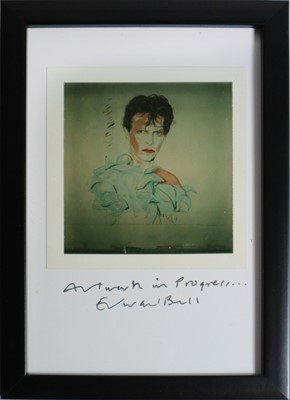 Lot 19 - Edward Bell (British Contemporary) Artwork in Progress, Polaroid