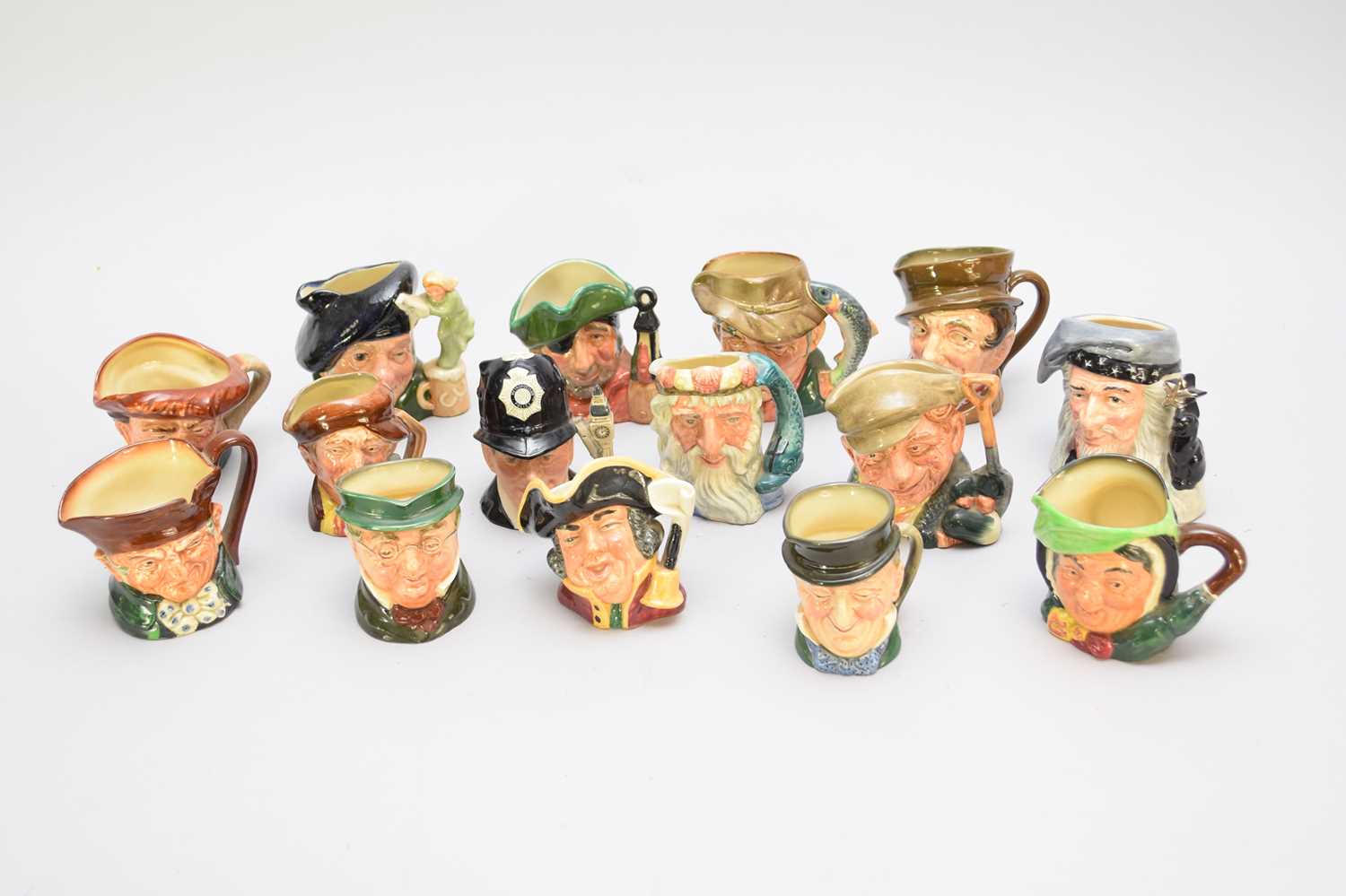 Lot 400 - A collection of Royal Doulton character jugs, medium-size