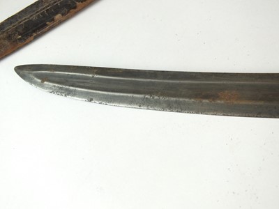 Lot 21 - A British Naval Officer's fighting sword, late 18th/early 19th century