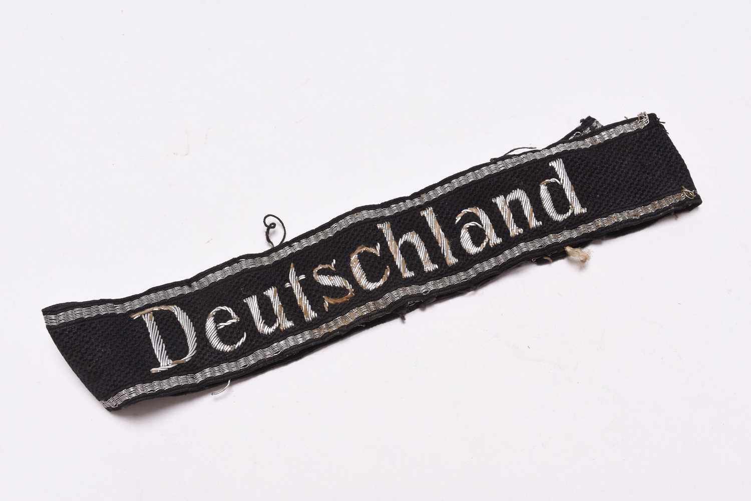 194 - German Waffen-SS Deutschland cuff title, possibly post-war