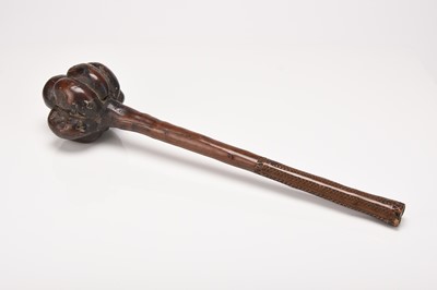 Lot 297 - A 19th century throwing club, Fiji Isles