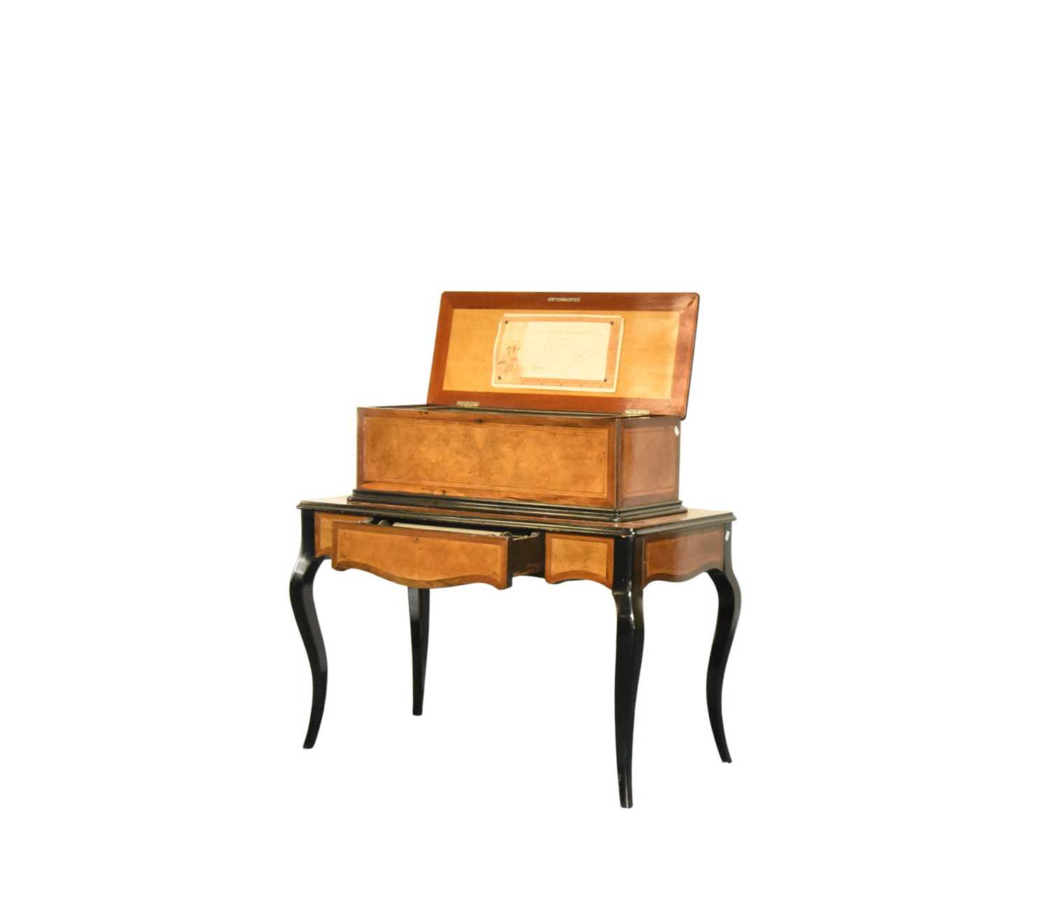 Lot 280 - A large and important Sublime Harmony orchestral music box by George Baker, Geneva, circa 1895