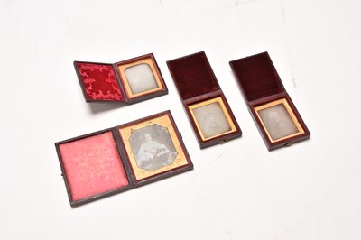 Lot 234 - A group of four Daguerreotypes