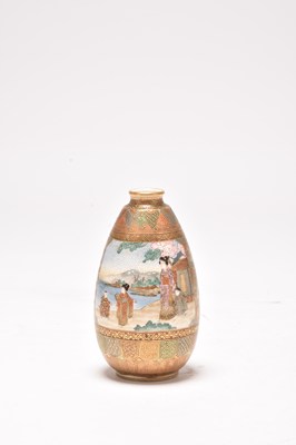 Lot 169 - A Japanese Satsuma vase