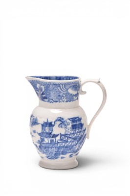 Lot 58 - A small early Coalport 'Palace' jug, circa 1796