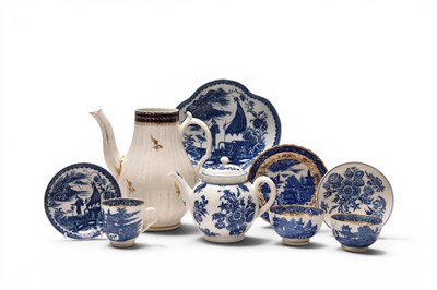 Lot 72 - Caughley porcelain, 18th century