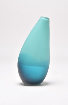 Lot 2 - Contemporary Salviati (Murano) organic-form glass vase, dated 2002