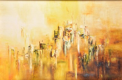 Lot 118 - John Jackson (British 20th Century) Abstract Landscape